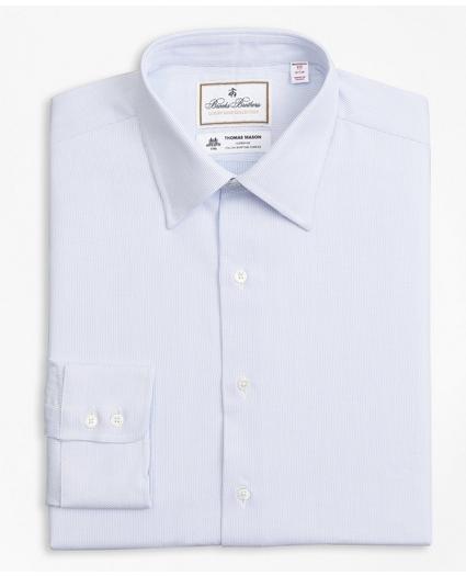 Luxury Collection Madison Relaxed-Fit Dress Shirt, Franklin Spread Collar Broken Stripe, image 4