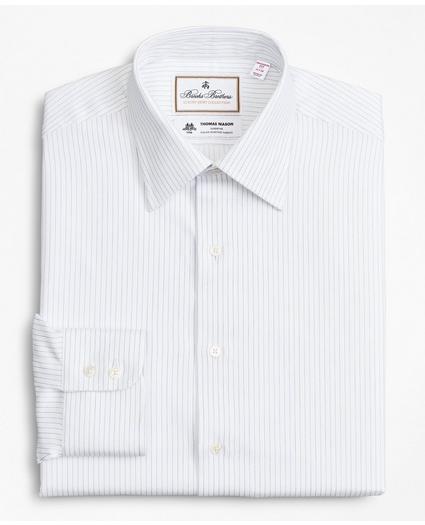Luxury Collection Madison Relaxed-Fit Dress Shirt, Franklin Spread Collar Fine Stripe, image 4