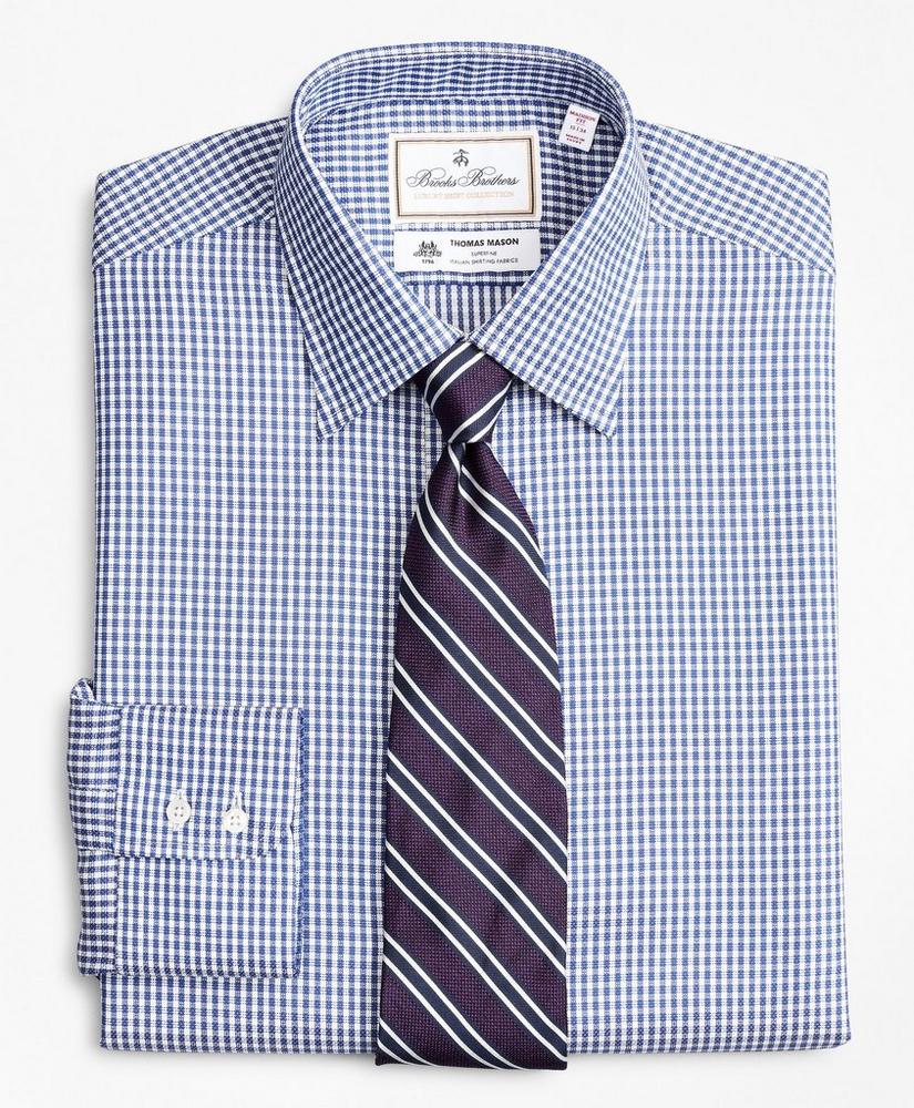 Luxury Collection Madison Relaxed-Fit Dress Shirt, Franklin Spread Collar Gingham, image 1