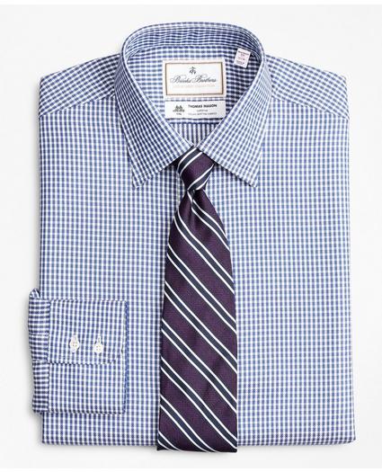 Luxury Collection Madison Relaxed-Fit Dress Shirt, Franklin Spread Collar Gingham, image 1