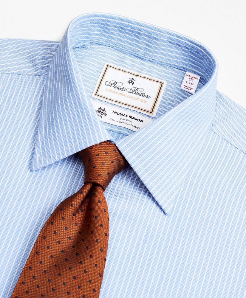 Luxury Collection Madison Relaxed-Fit Dress Shirt, Franklin Spread Collar Ground Stripe, image 2