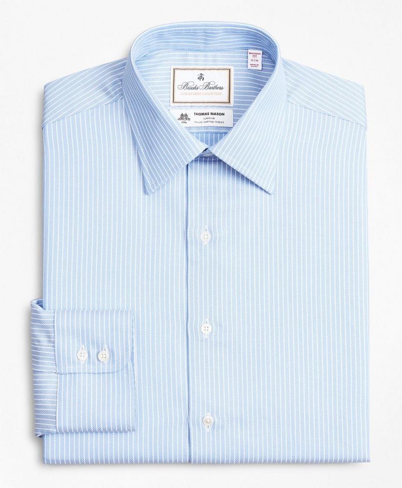 Luxury Collection Madison Relaxed-Fit Dress Shirt, Franklin Spread Collar Ground Stripe, image 4