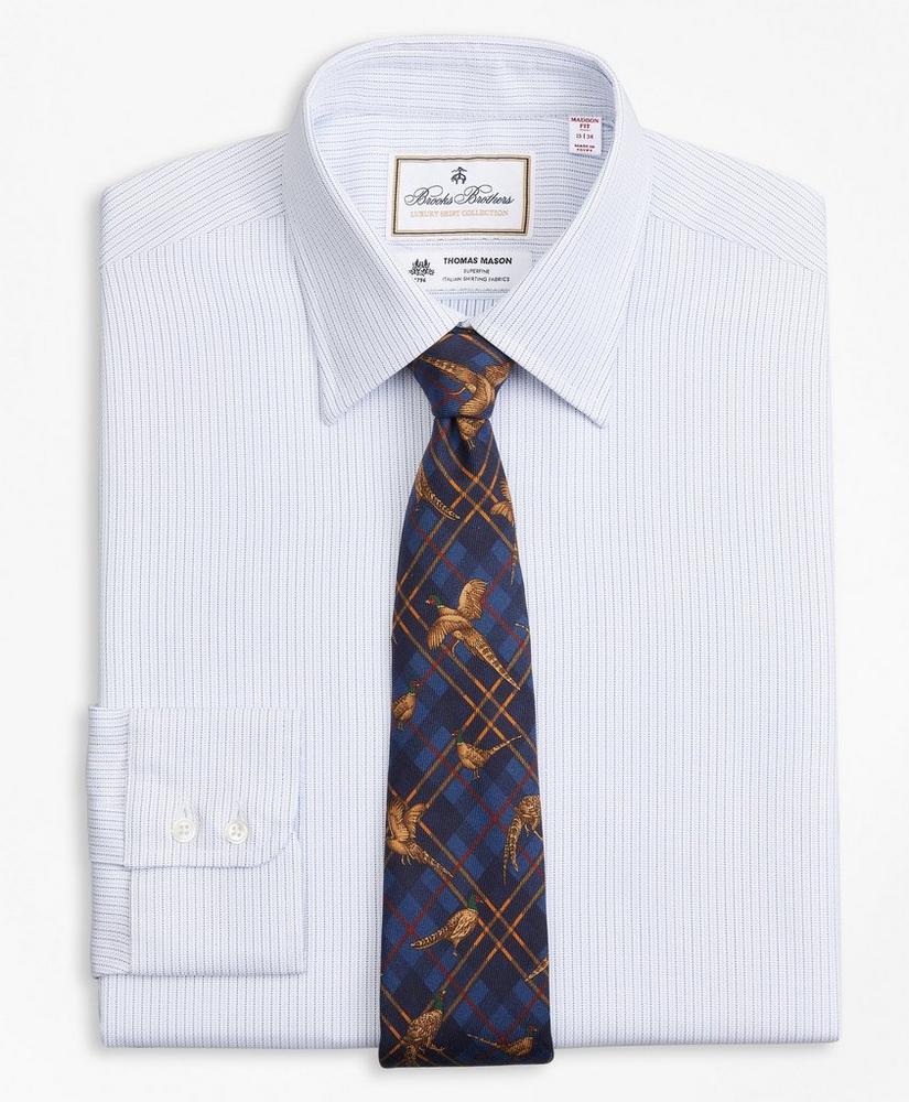Luxury Collection Madison Relaxed-Fit Dress Shirt, Franklin Spread Collar  Textured Stripe, image 1