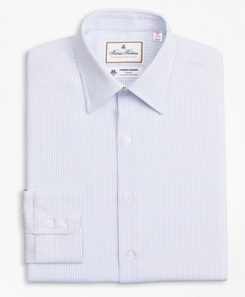 Luxury Collection Madison Relaxed-Fit Dress Shirt, Franklin Spread Collar  Textured Stripe, image 4