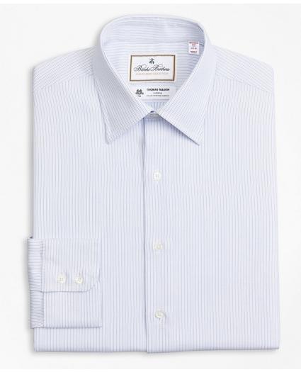 Luxury Collection Madison Relaxed-Fit Dress Shirt, Franklin Spread Collar  Textured Stripe, image 4