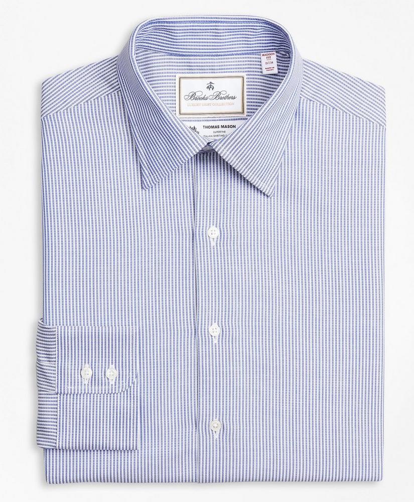 Luxury Collection Madison Relaxed-Fit Dress Shirt, Franklin Spread Collar Track Stripe, image 4