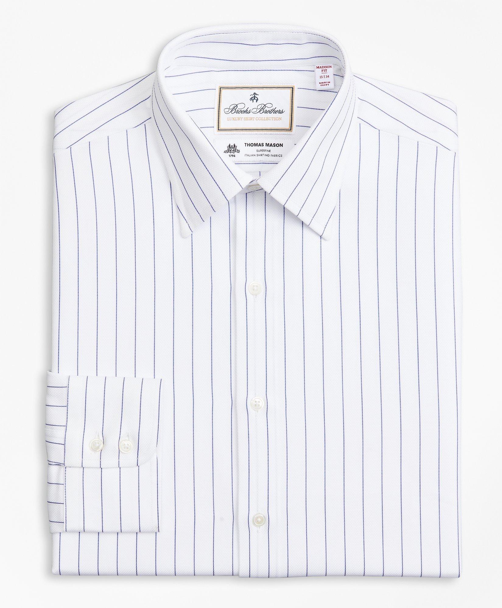 White pinstripe store dress shirt