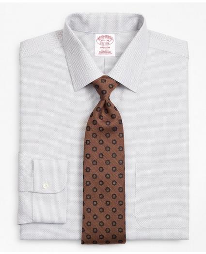 Madison Relaxed-Fit Dress Shirt, Non-Iron Micro-Check, image 1