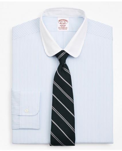 Stretch Madison Relaxed-Fit Dress Shirt, Stripe, image 1