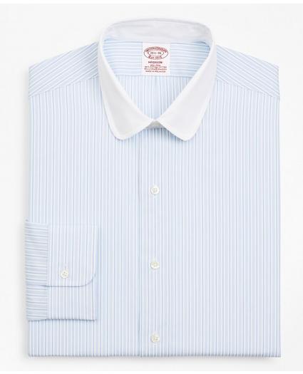 Stretch Madison Relaxed-Fit Dress Shirt, Stripe, image 4