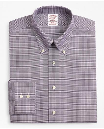 Madison Relaxed-Fit Dress Shirt, Non-Iron Royal Oxford Glen Plaid, image 4