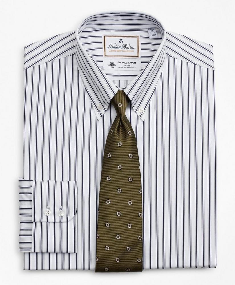 Luxury Collection Regent Regular-Fit Dress Shirt, Button-Down Collar Stripe, image 1