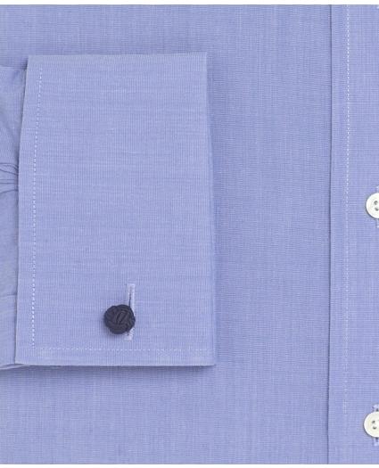 Milano Slim-Fit Dress Shirt, Non-Iron Spread Collar French Cuff, image 3