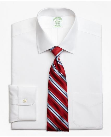 Stretch Milano Slim-Fit Dress Shirt, Non-Iron Pinpoint Spread Collar, image 1