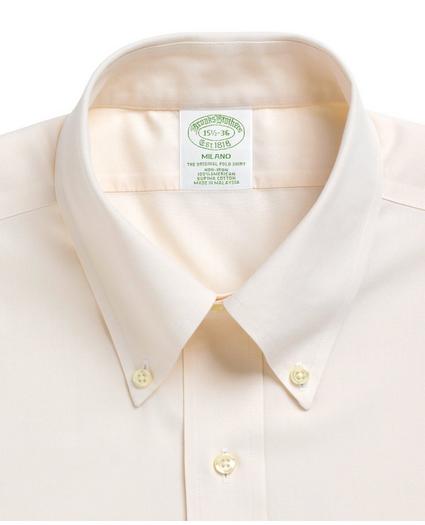 Milano Slim-Fit Dress Shirt, Non-Iron Button-Down Collar, image 2