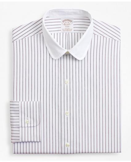 Stretch Soho Extra-Slim Fit Dress Shirt, Dotted-Stripe, image 4