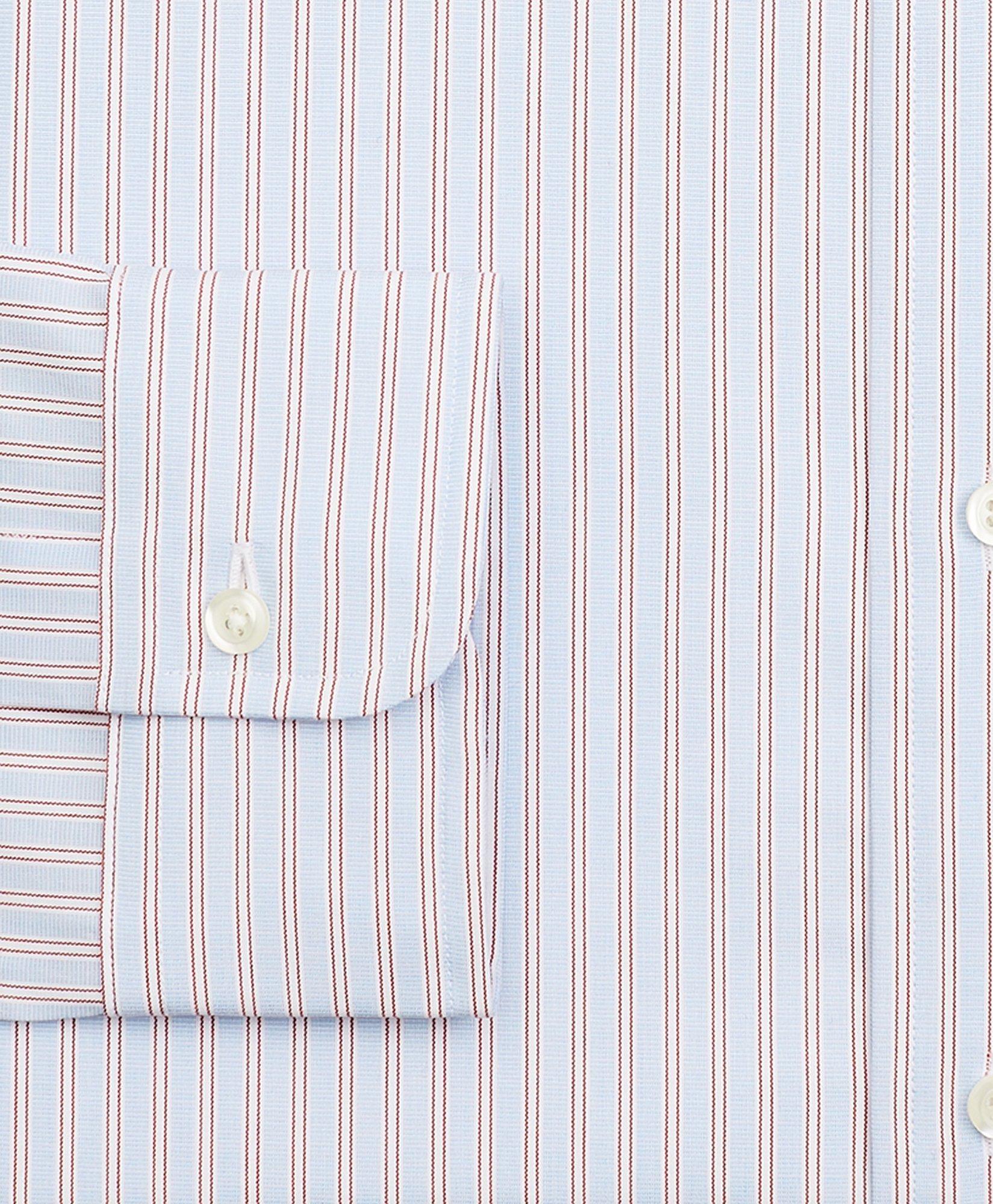 Stretch Soho Extra-Slim Fit Dress Shirt, Double-Stripe, image 3