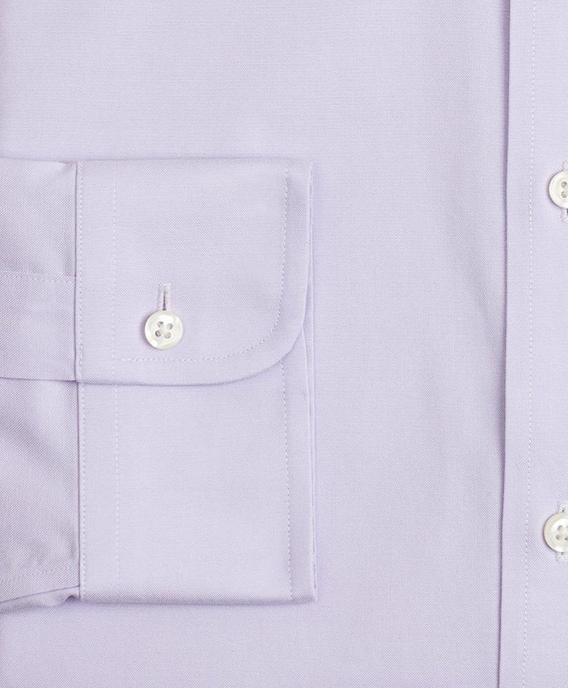 Stretch Regent Regular-Fit  Dress Shirt, Non-Iron Pinpoint Ainsley Collar, image 3