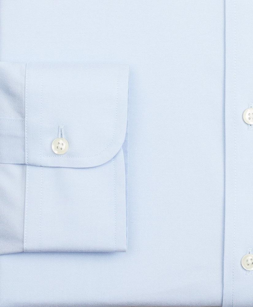 Stretch Regent Regular-Fit  Dress Shirt, Non-Iron Pinpoint English Collar, image 3