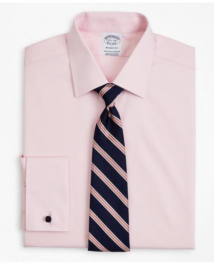 Stretch Regent Regular-Fit  Dress Shirt, Non-Iron Pinpoint Ainsley Collar French Cuff Pinpoint, image 1
