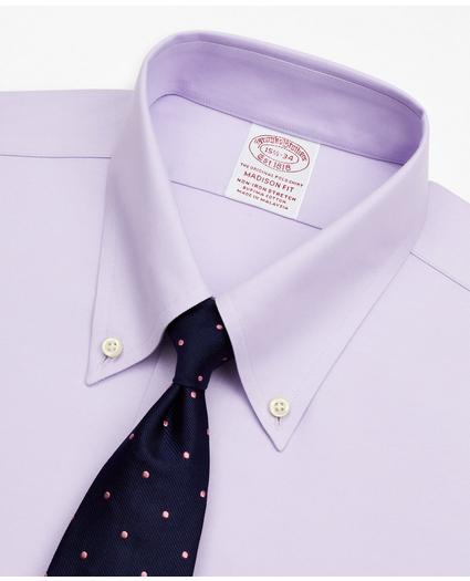Stretch Madison Relaxed-Fit Dress Shirt, Non-Iron Twill Button-Down Collar, image 2