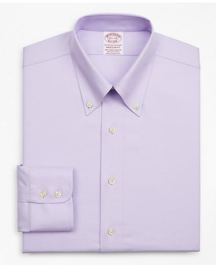 Stretch Madison Relaxed-Fit Dress Shirt, Non-Iron Twill Button-Down Collar, image 4