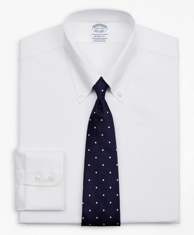 Stretch Regent Regular-Fit  Dress Shirt, Non-Iron Twill Button-Down Collar, image 1