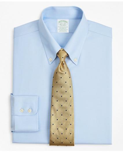 Stretch Milano Slim-Fit Dress Shirt, Non-Iron Twill Button-Down Collar, image 1