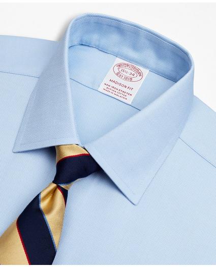 Stretch Madison Relaxed-Fit Dress Shirt, Non-Iron Royal Oxford Ainsley Collar, image 2