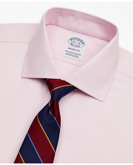 Stretch Regent Regular-Fit Dress Shirt, Non-Iron Royal Oxford English Collar, image 2