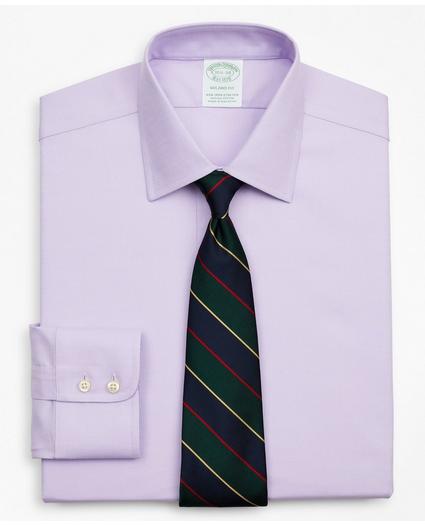 Stretch Milano Slim-Fit Dress Shirt, Non-Iron Royal Oxford Ainsley Collar, image 1