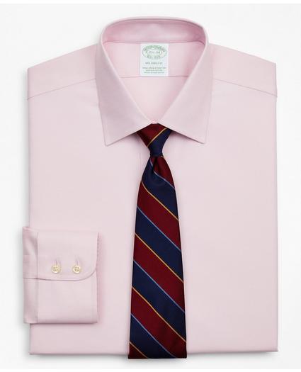 Stretch Milano Slim-Fit Dress Shirt, Non-Iron Royal Oxford Ainsley Collar, image 1