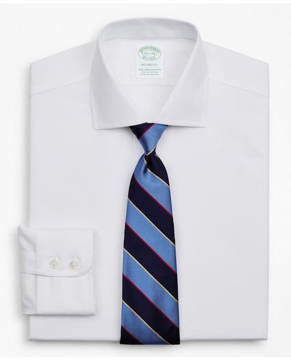 Stretch Milano Slim-Fit Dress Shirt, Non-Iron Royal Oxford English Collar, image 1