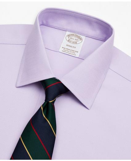 Stretch Soho Extra-Slim-Fit Dress Shirt, Non-Iron Royal Oxford Ainsley Collar, image 2