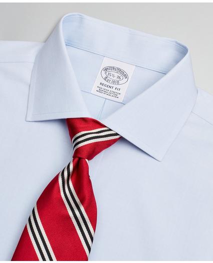 Stretch Regent Regular-Fit Dress Shirt, Non-Iron Poplin English Collar End-on-End, image 2