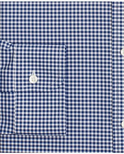 Stretch Soho Extra-Slim-Fit Dress Shirt, Non-Iron Poplin Button-Down Collar Gingham, image 3