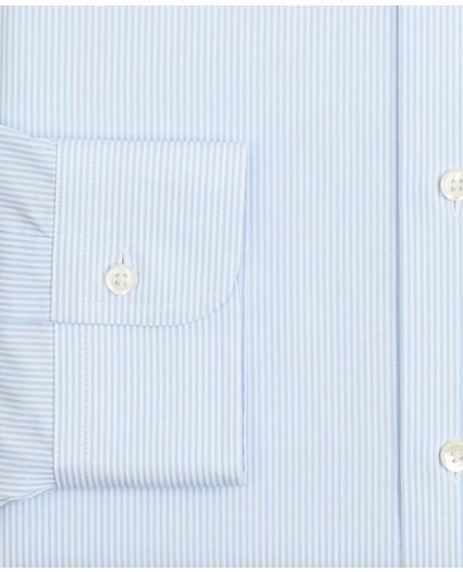 Stretch Regent Regular-Fit  Dress Shirt, Non-Iron Poplin Button-Down Collar Fine Stripe, image 3