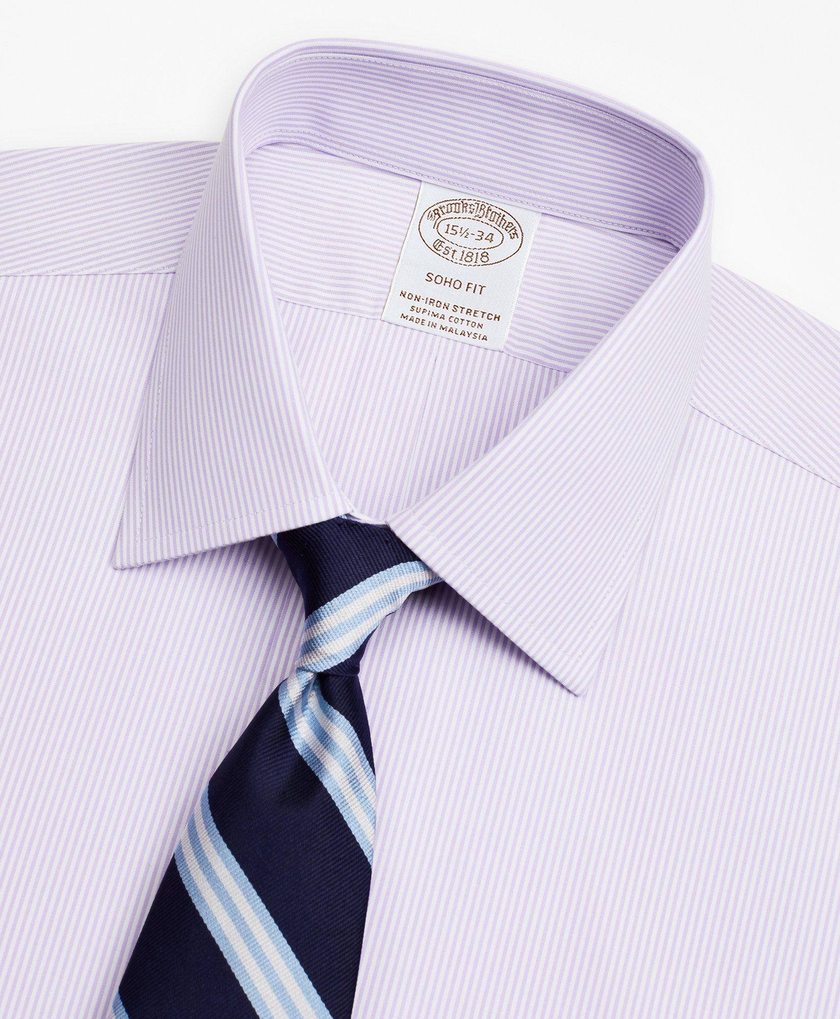 Brooks brothers extra store slim fit shirts