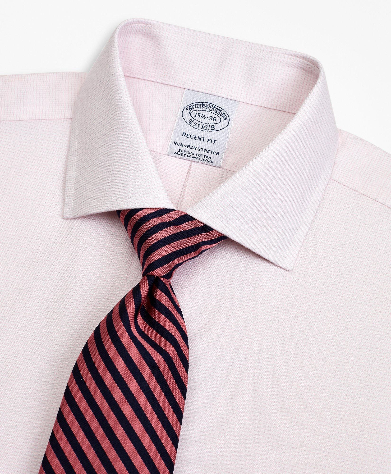 White Twill Dress Shirt with French Cuff