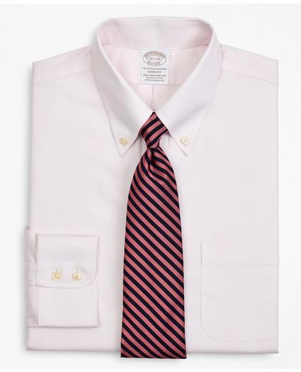 Stretch Soho Extra-Slim-Fit Dress Shirt, Non-Iron Twill Button-Down Collar Micro-Check, image 1