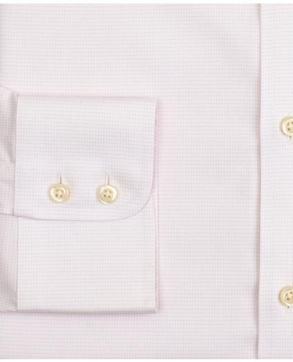 Stretch Soho Extra-Slim-Fit Dress Shirt, Non-Iron Twill Button-Down Collar Micro-Check, image 3