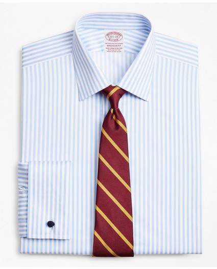 Stretch Madison Relaxed-Fit Dress Shirt, Non-Iron Twill Ainsley Collar French Cuff  Bold Stripe, image 1