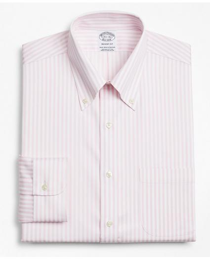 Stretch Regent Regular-Fit Dress Shirt, Non-Iron Twill Button-Down Collar Bold Stripe, image 4