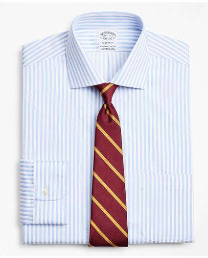 Stretch Regent Regular-Fit Dress Shirt, Non-Iron Twill English Collar Bold Stripe, image 1