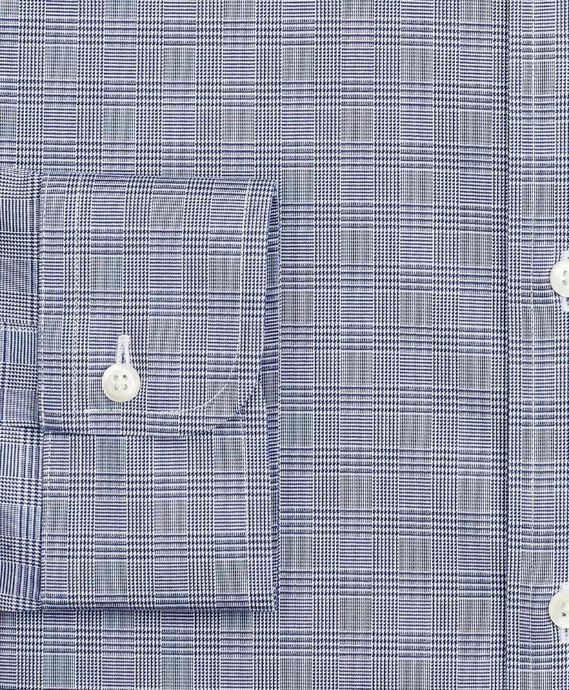 Madison Relaxed-Fit Dress Shirt, Performance Non-Iron with COOLMAX®, Button-Down Collar Twill Check, image 3