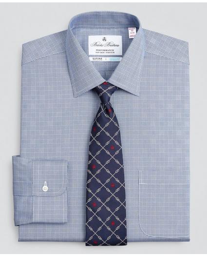 Madison Relaxed-Fit Dress Shirt, Performance Non-Iron with COOLMAX®, Ainsley Collar Twill  Check, image 1