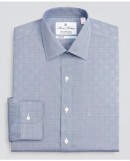 Madison Relaxed-Fit Dress Shirt, Performance Non-Iron with COOLMAX®, Ainsley Collar Twill  Check, image 4