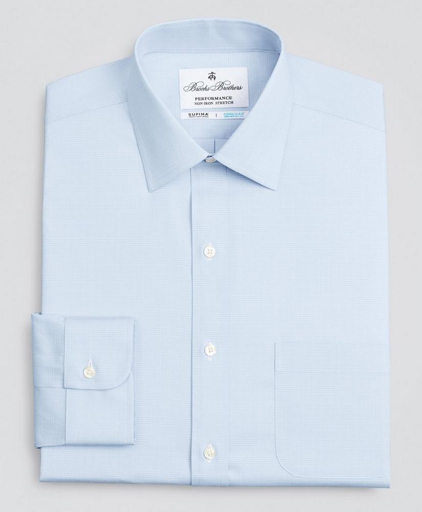 Soho Extra-Slim Fit Dress Shirt, Performance Non-Iron with COOLMAX®, Ainsley Collar Twill Check, image 4