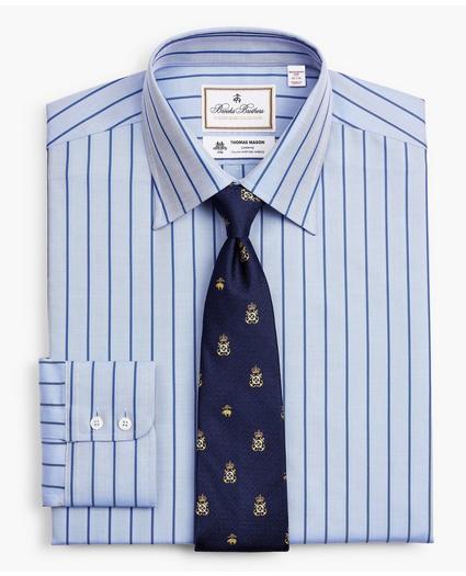 Luxury Collection Madison Relaxed-Fit Dress Shirt, Franklin Spread Collar Herringbone Stripe, image 1