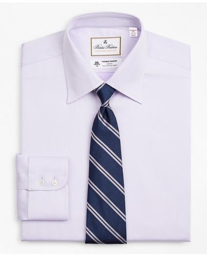 Luxury Collection Madison Relaxed-Fit Dress Shirt, Franklin Spread Collar Herringbone, image 1